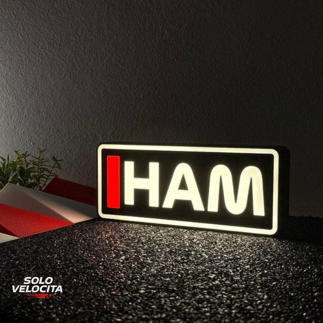 Formula 1 Hamilton – HAM LED Gece Lambası