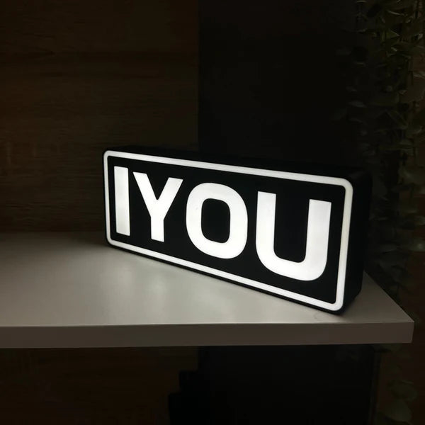 Kişiye Özel F1 Gece Lambası