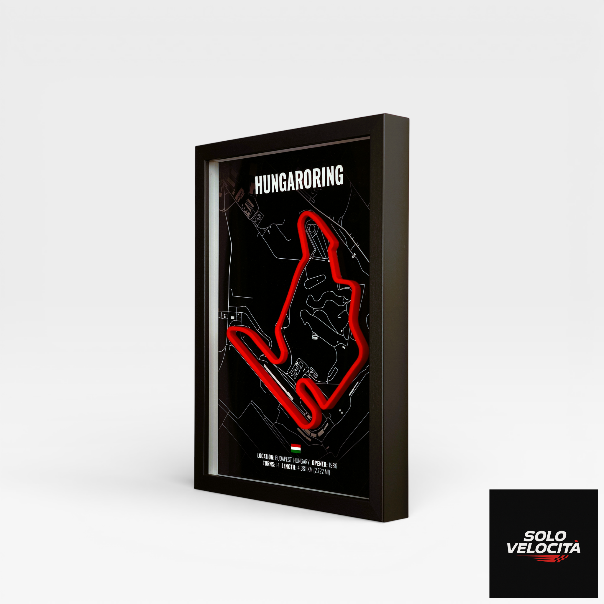 Hungaroring – 3D Pist Haritası Çerçeve