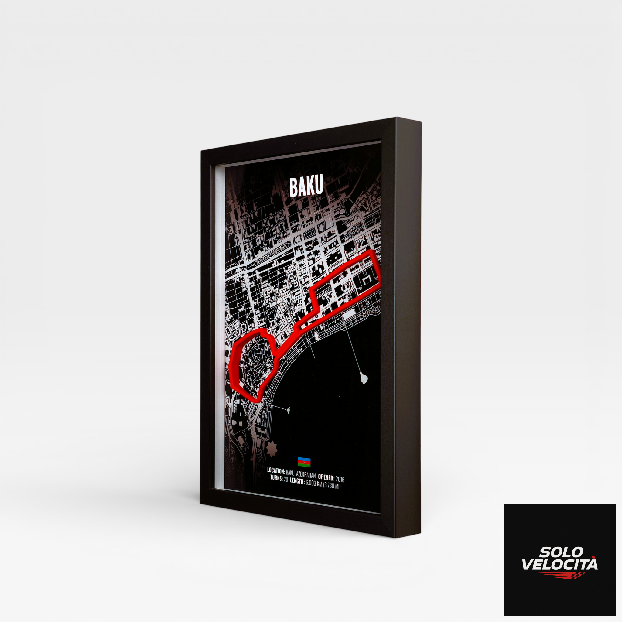 Baku City Circuit – 3D Pist Haritası Çerçeve