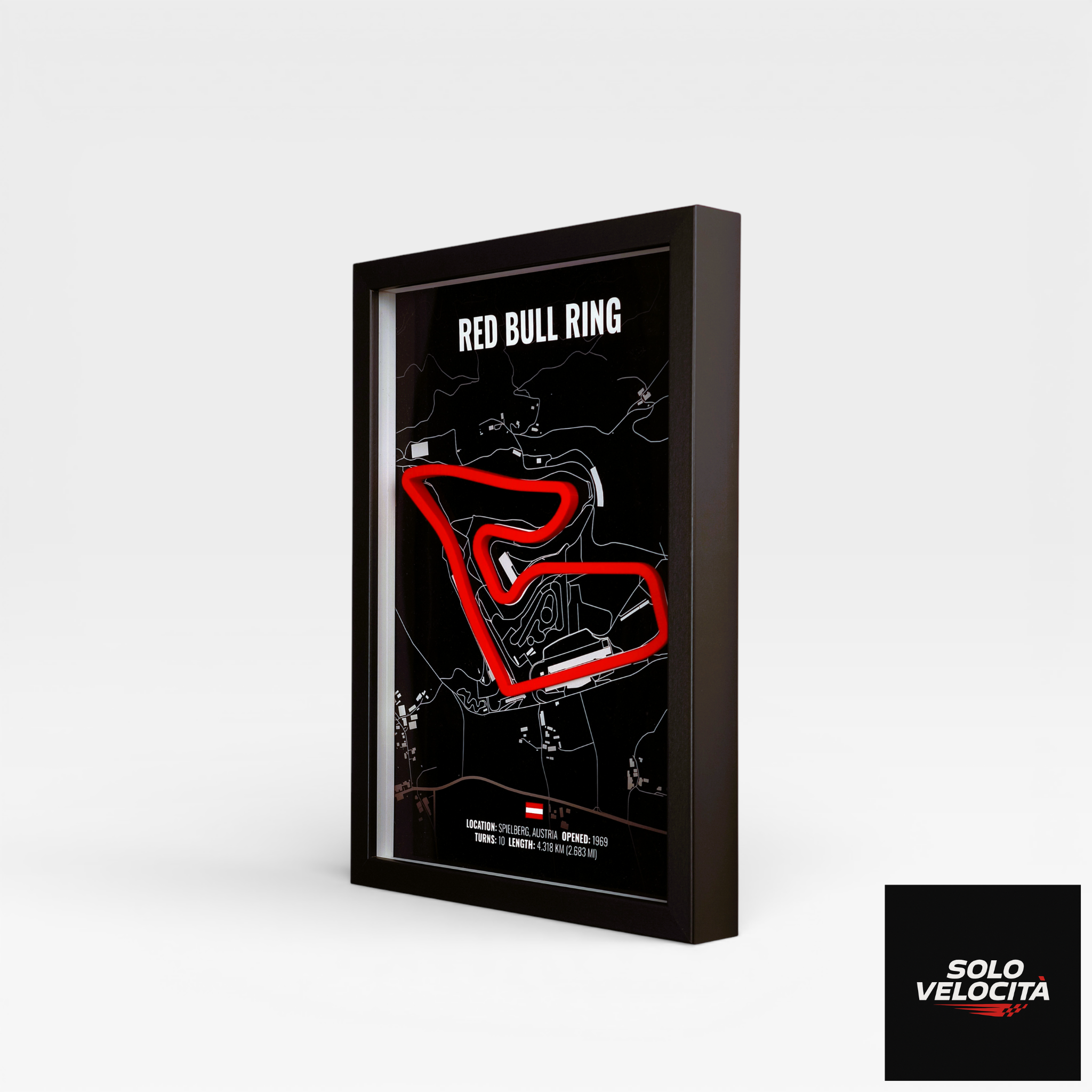 Red Bull Ring (Spielberg) – 3D Pist Haritası Çerçeve