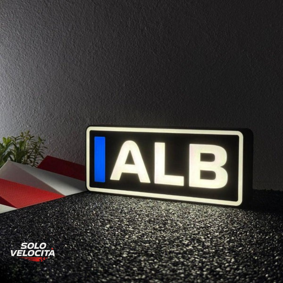 Formula 1 Albon – ALB LED Gece Lambası