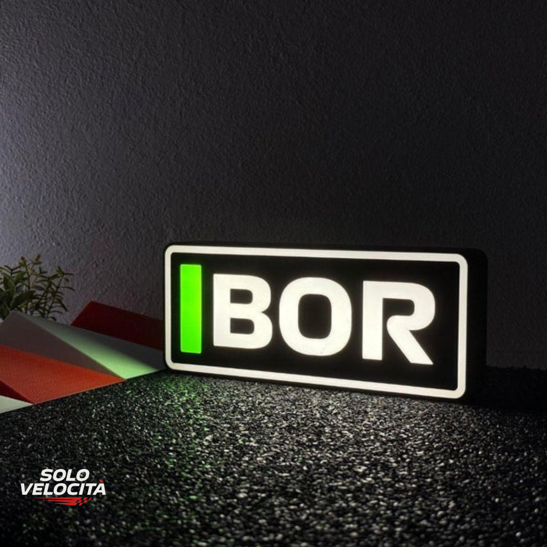 Formula 1 Bortoleto – BOR LED Gece Lambası