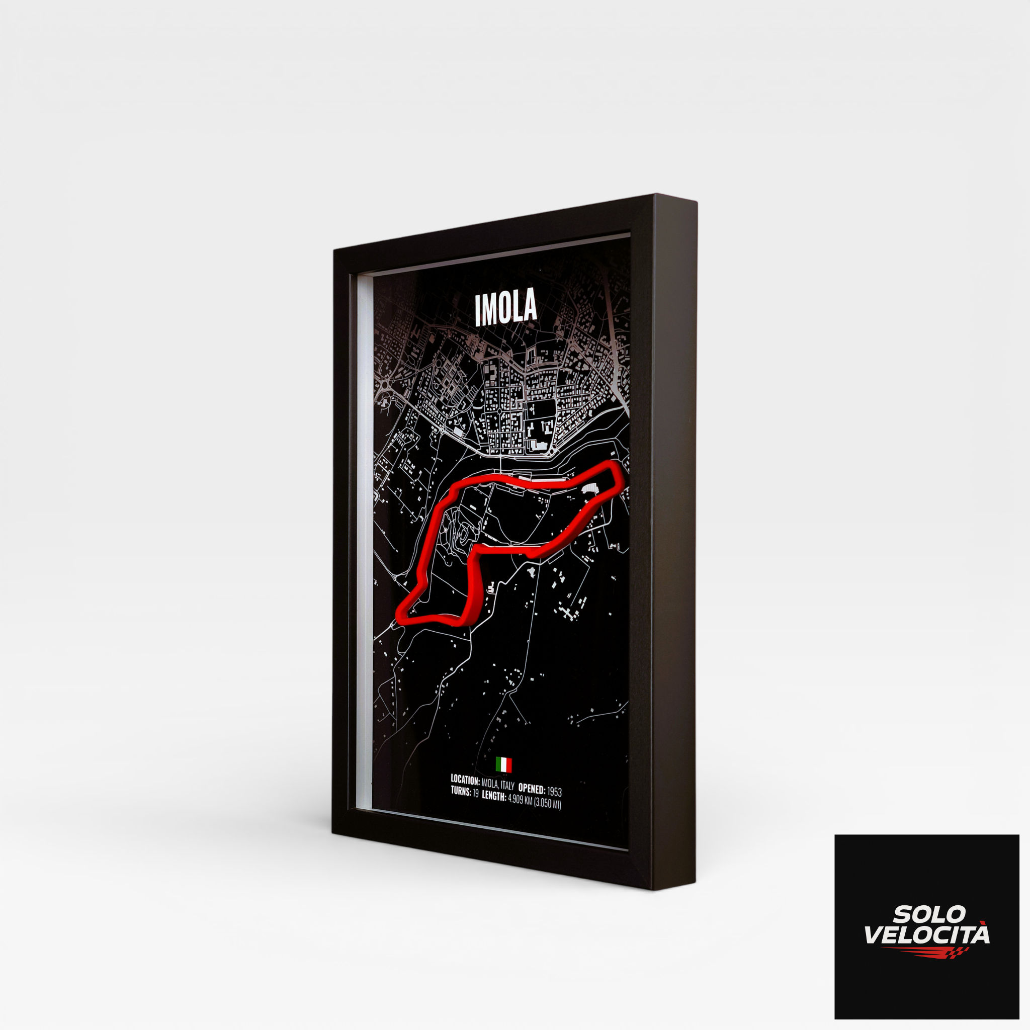 Autodromo Internazionale Enzo e Dino Ferrari (Imola) – 3D Pist Haritası Çerçeve