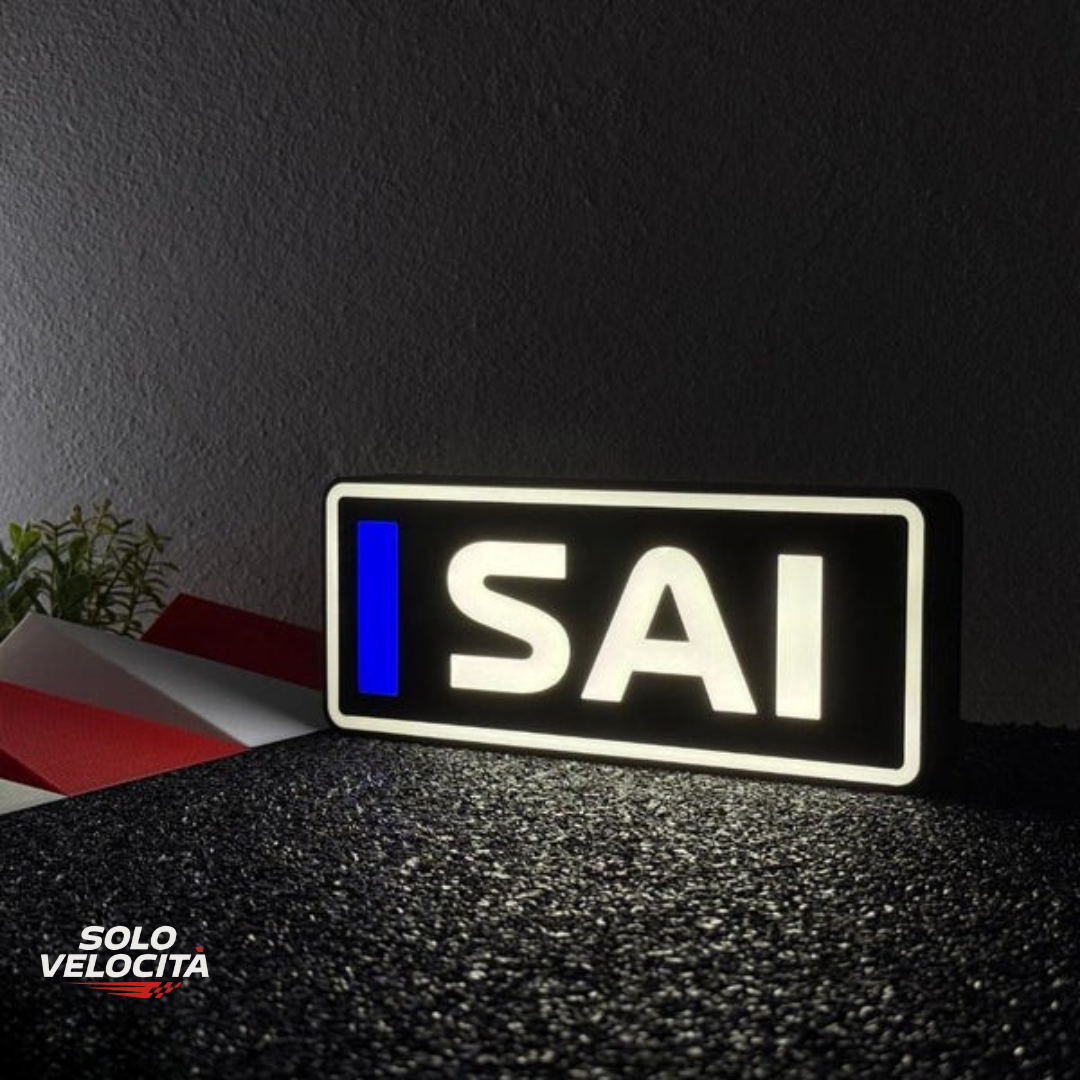 Formula 1 Sainz – SAI LED Gece Lambası