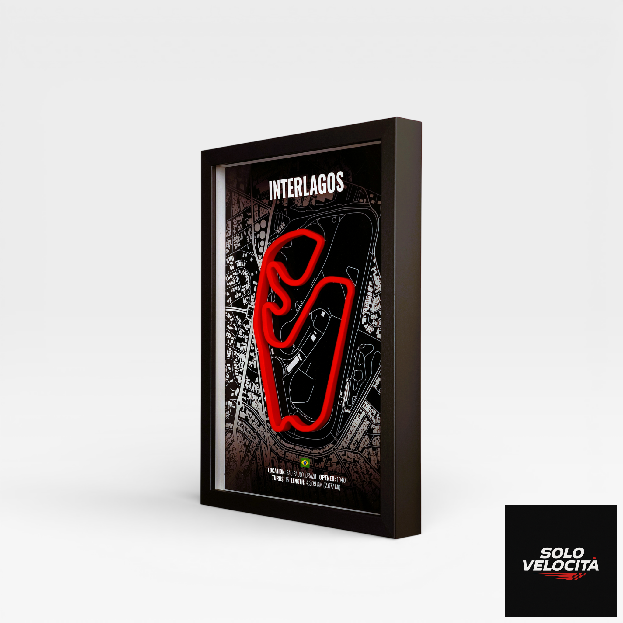 Autódromo José Carlos Pace (São Paulo / Interlagos) – 3D Pist Haritası Çerçeve