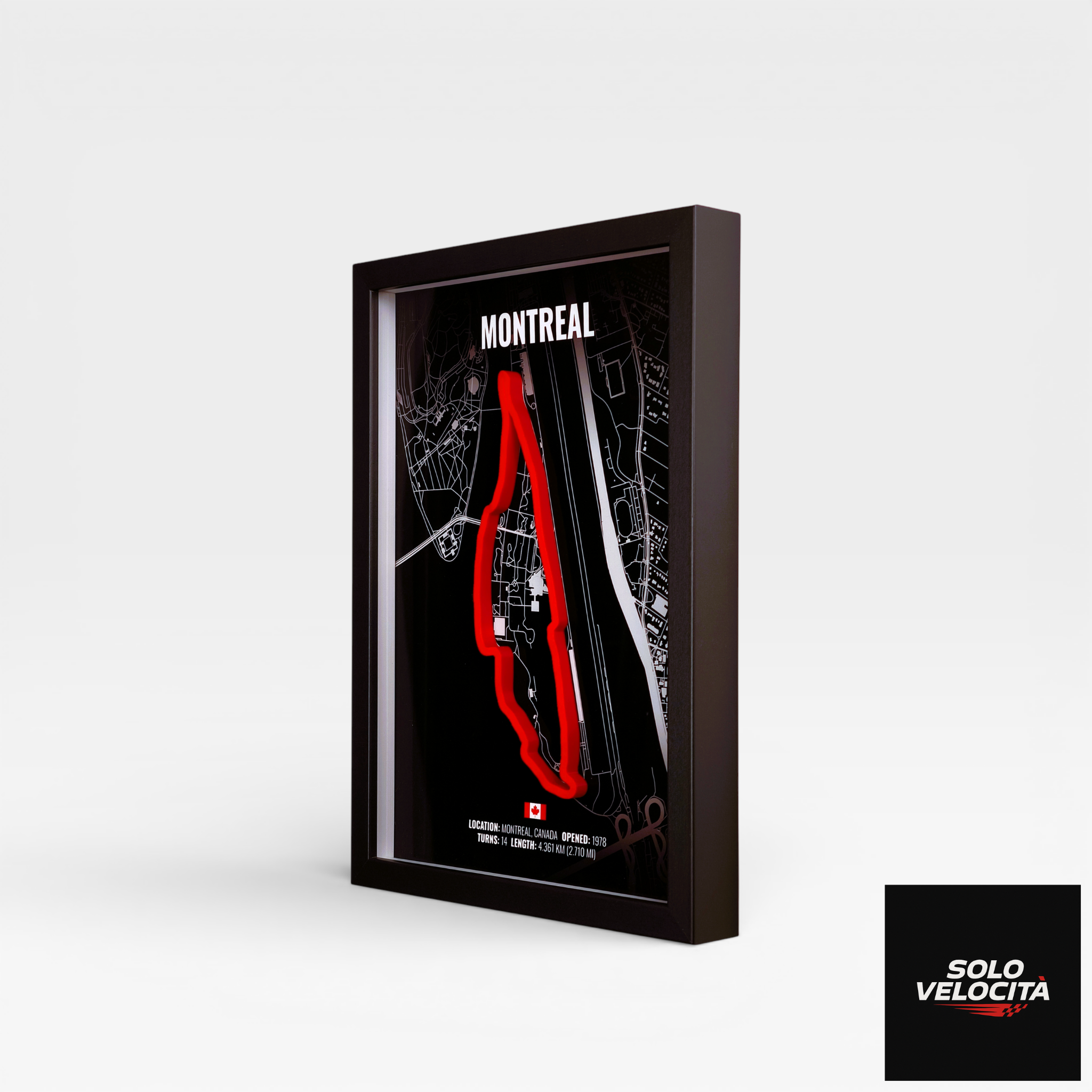 Circuit Gilles Villeneuve (Montreal) – 3D Pist Haritası Çerçeve