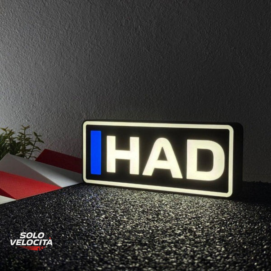 Formula 1 Hadjar – HAD LED Gece Lambası