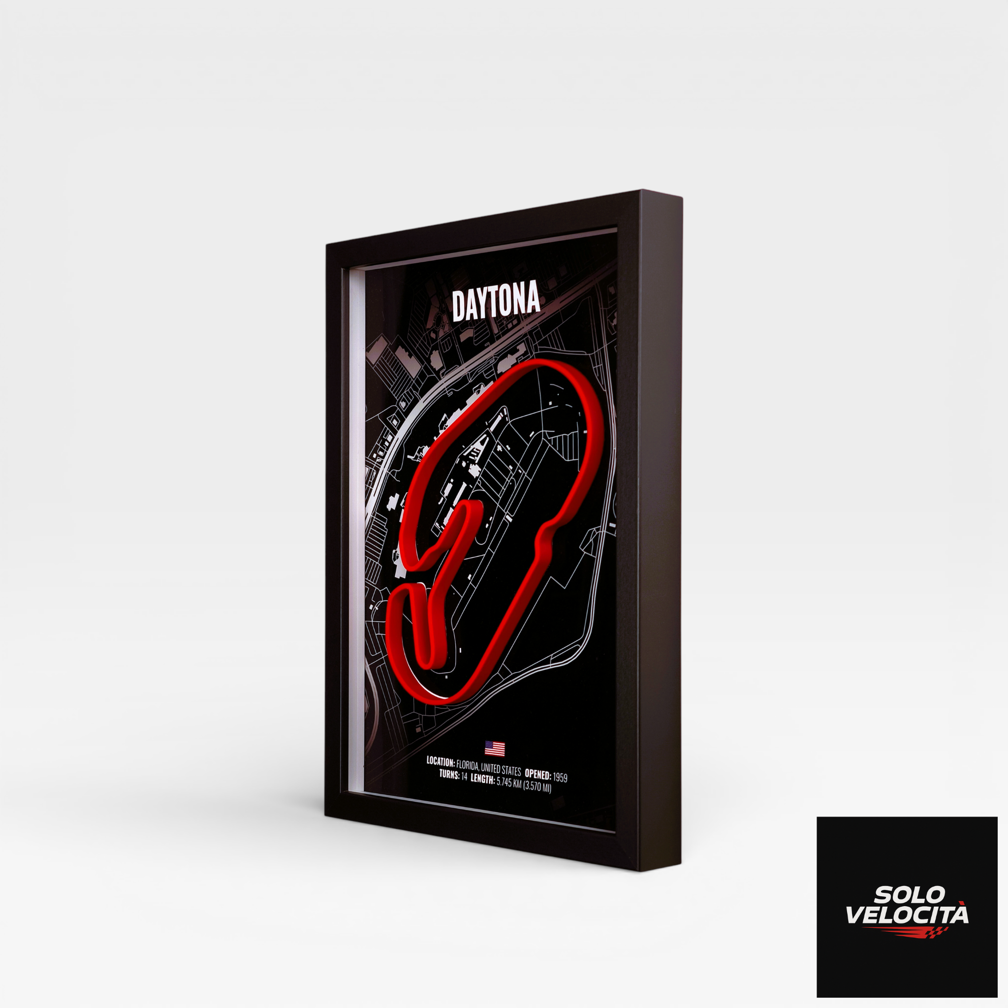 Daytona International Speedway – 3D Pist Haritası Çerçeve