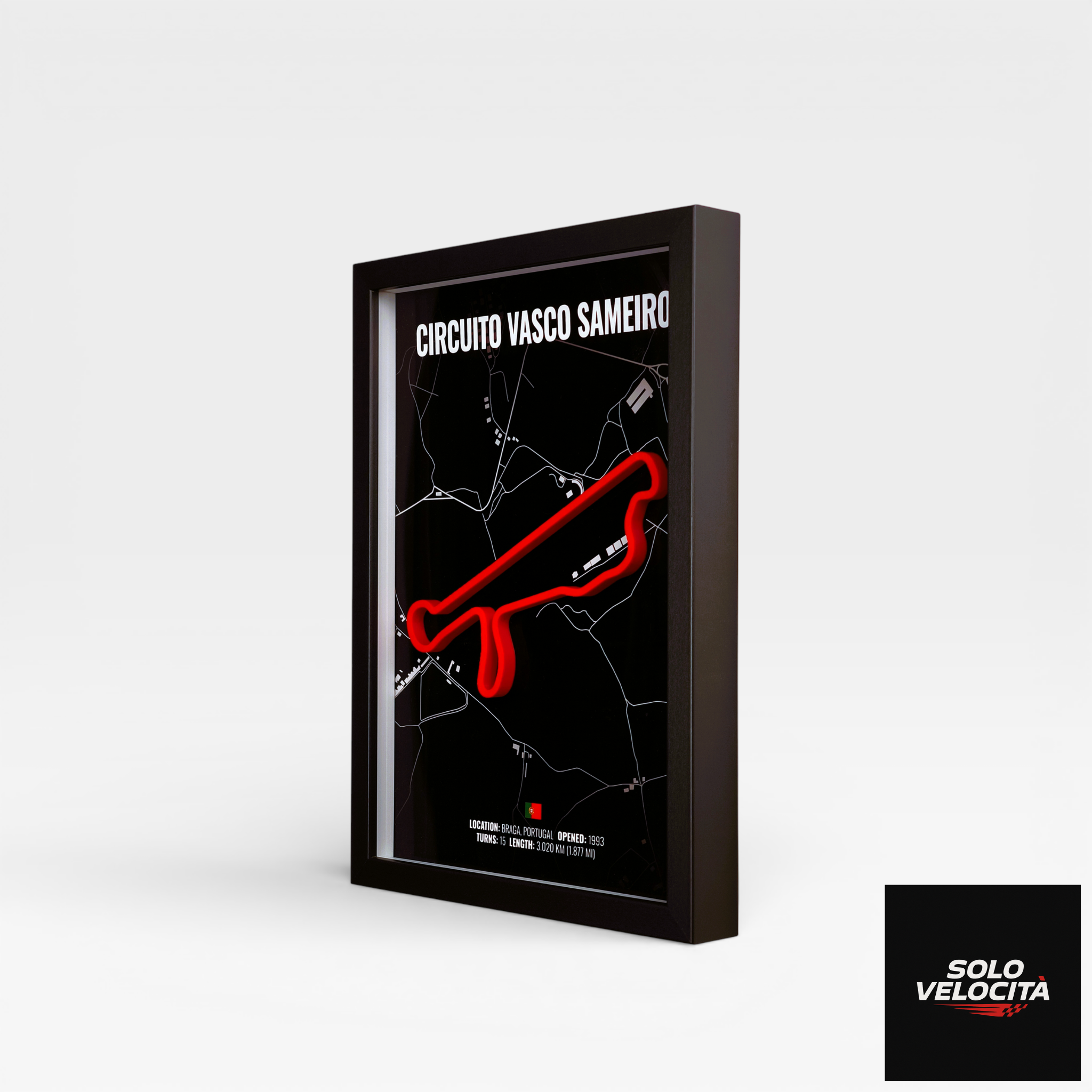 Circuito Vasco Sameiro (Braga) – 3D Pist Haritası Çerçeve