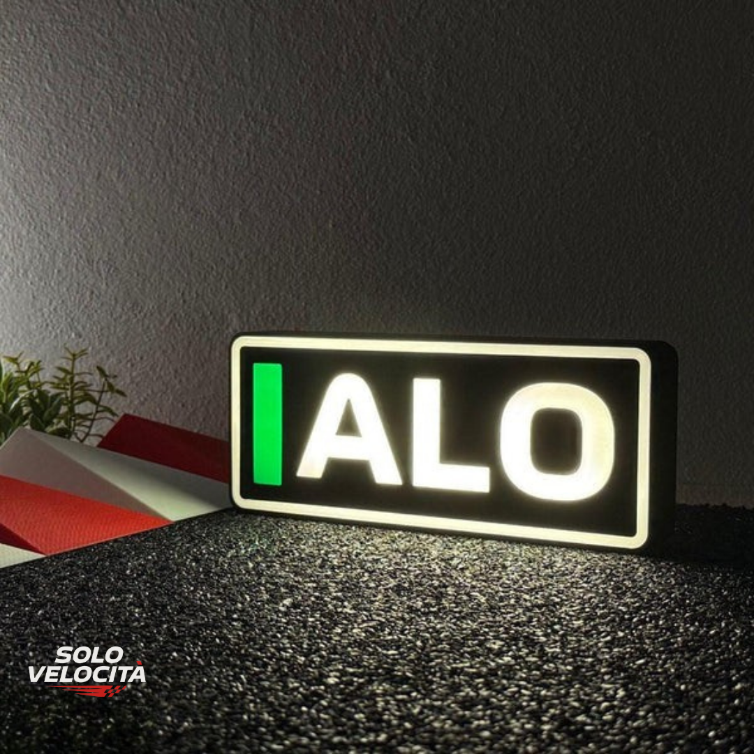 Formula 1 Alonso – ALO LED Gece Lambası