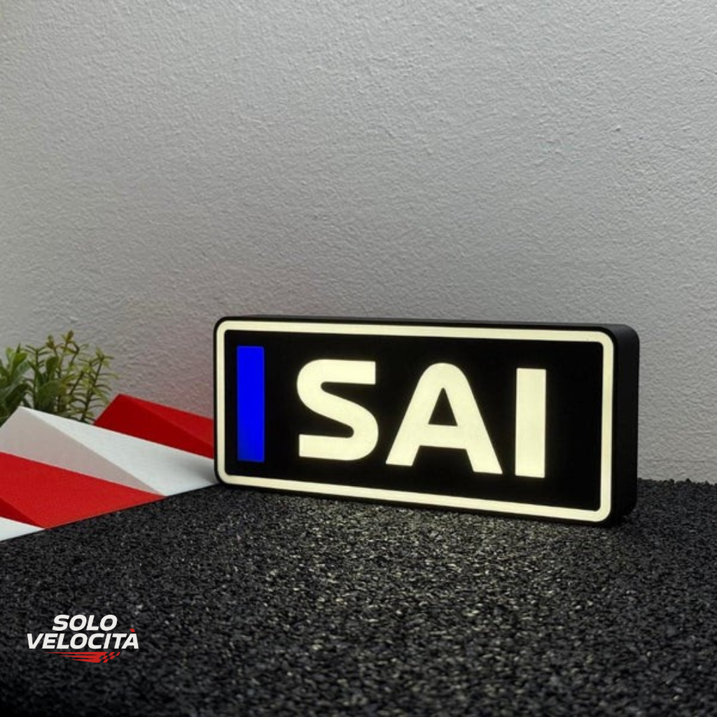 Formula 1 Sainz – SAI LED Gece Lambası