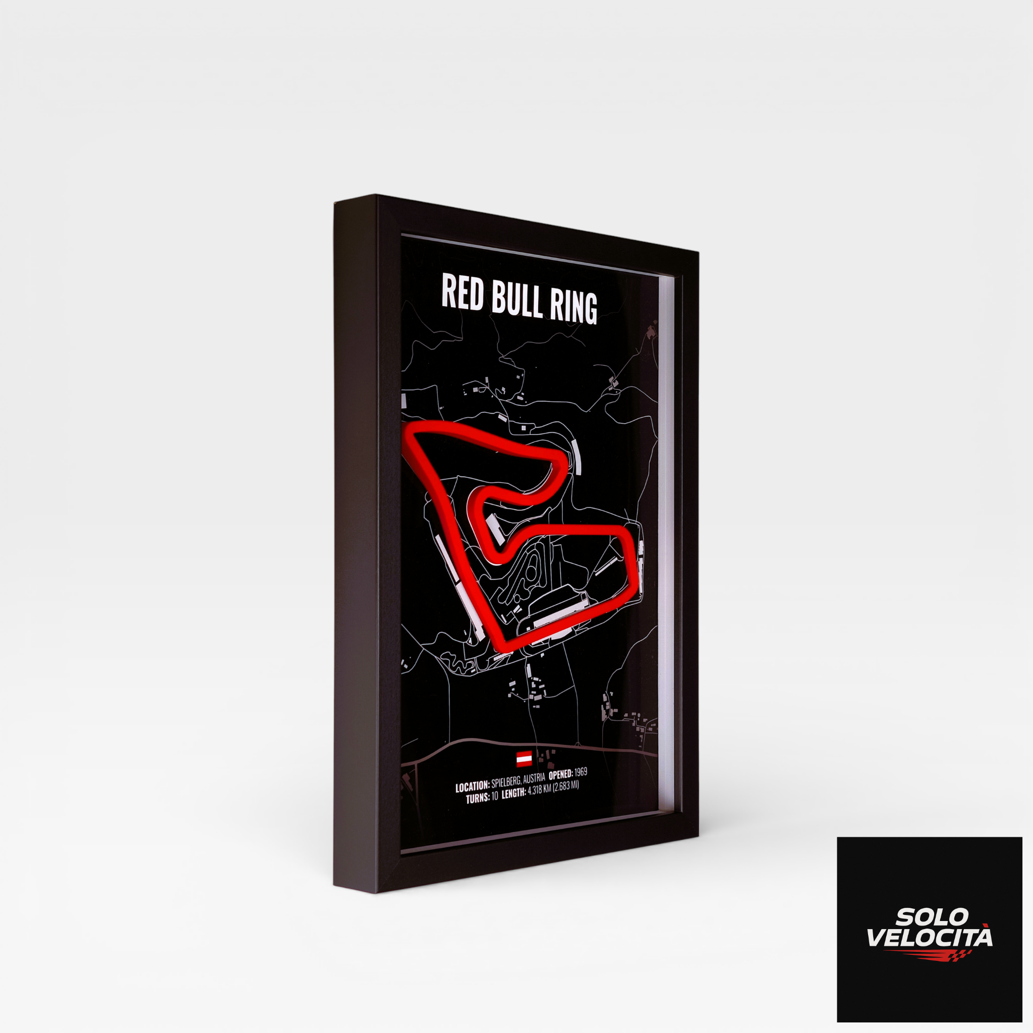 Red Bull Ring (Spielberg) – 3D Pist Haritası Çerçeve