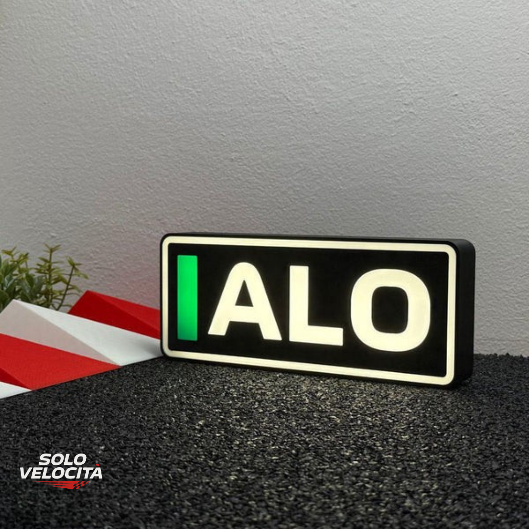 Formula 1 Alonso – ALO LED Gece Lambası