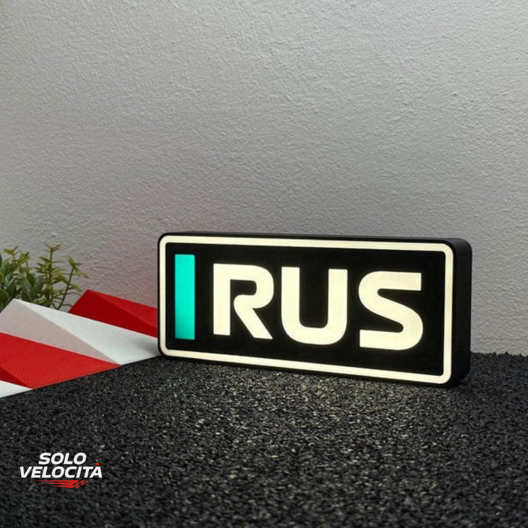 Formula 1 Russell – RUS LED Gece Lambası