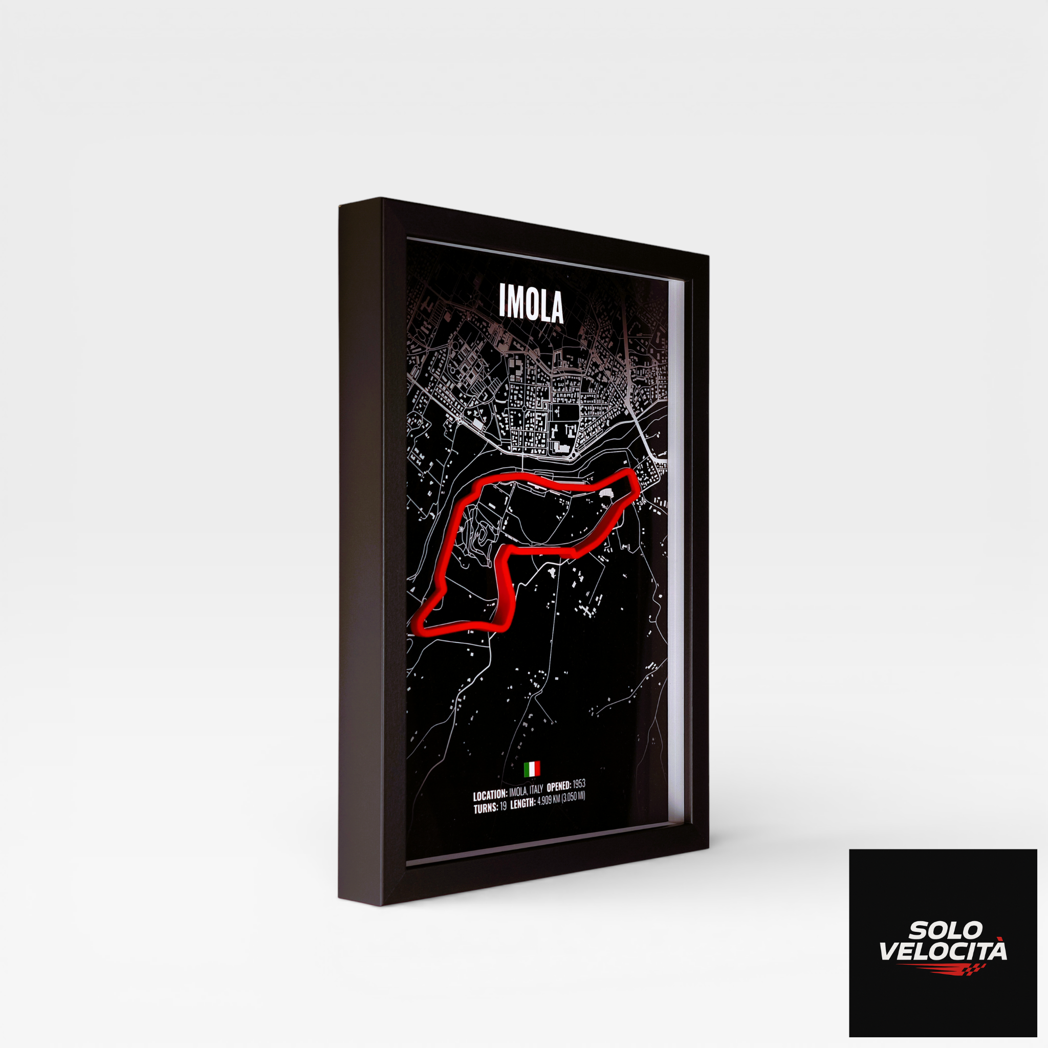 Autodromo Internazionale Enzo e Dino Ferrari (Imola) – 3D Pist Haritası Çerçeve