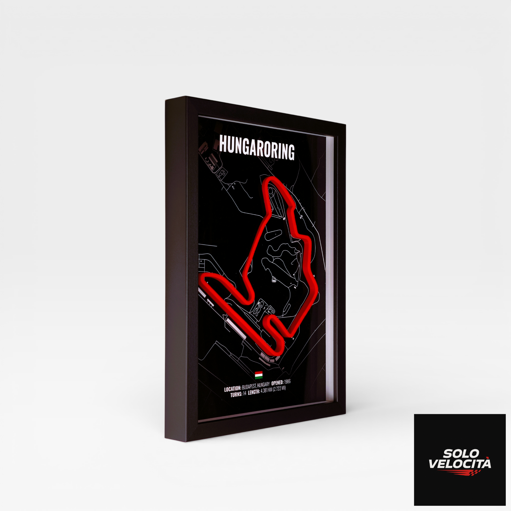 Hungaroring – 3D Pist Haritası Çerçeve