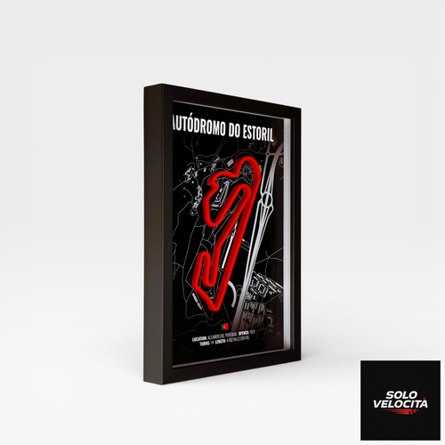 Autódromo do Estoril – 3D Pist Haritası Çerçeve