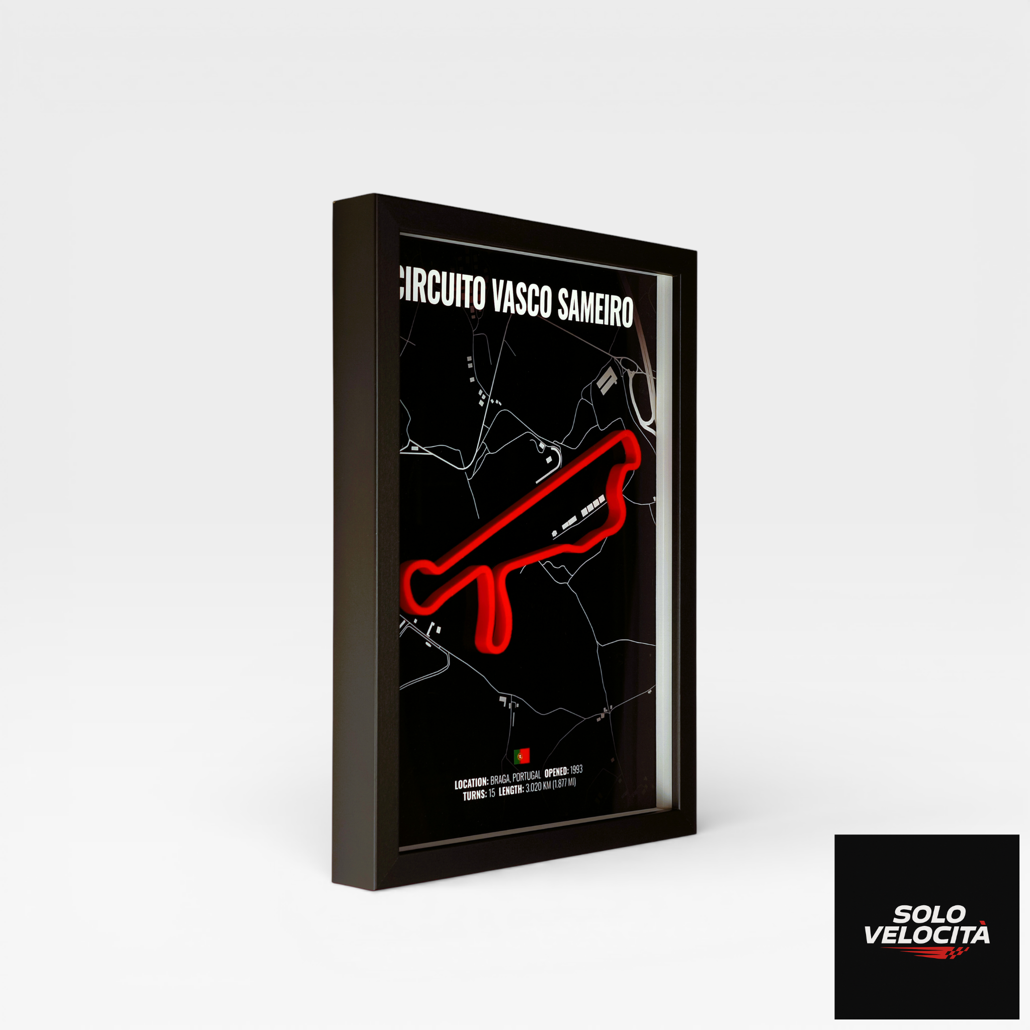 Circuito Vasco Sameiro (Braga) – 3D Pist Haritası Çerçeve