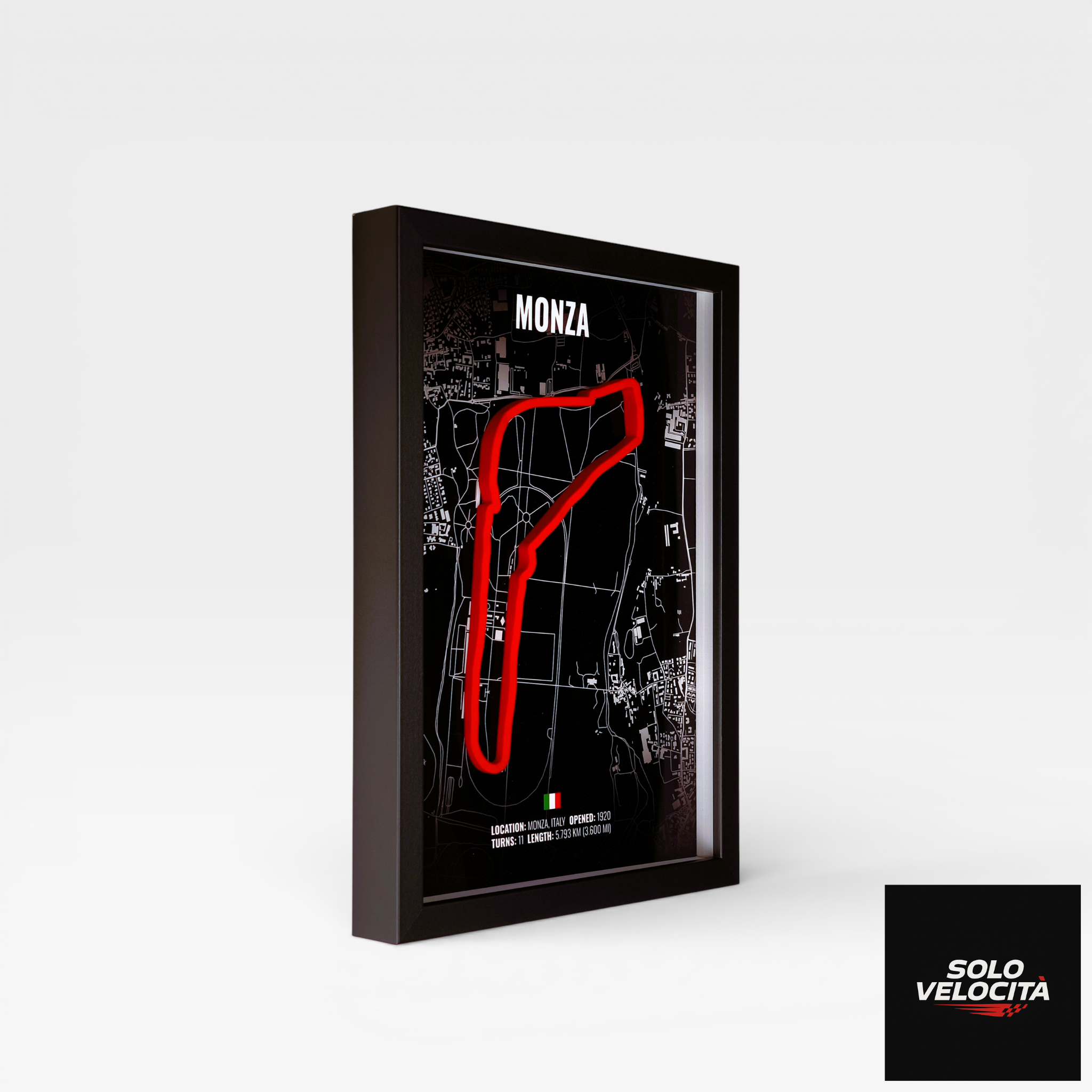 Autodromo Nazionale Monza – 3D Pist Haritası Çerçeve