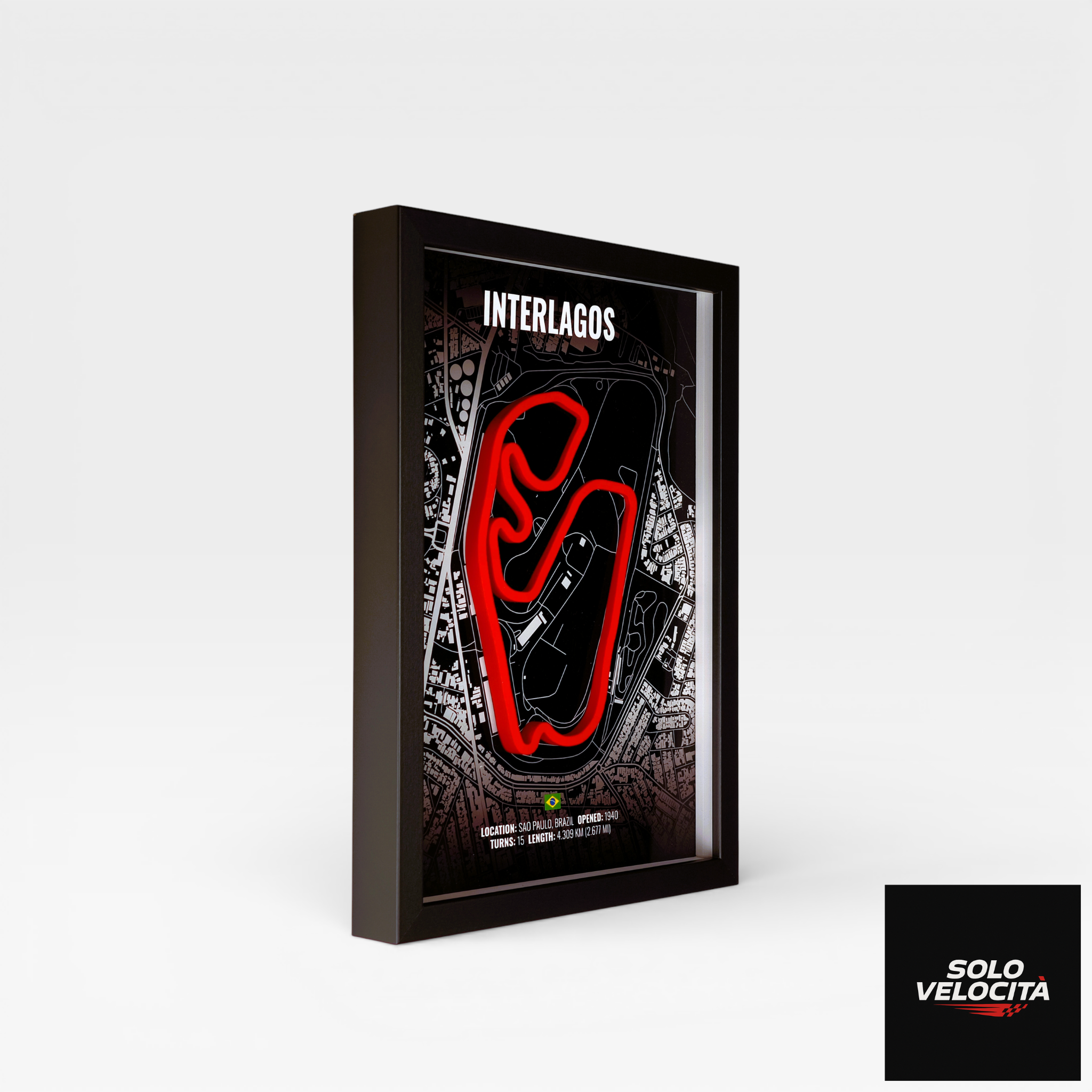 Autódromo José Carlos Pace (São Paulo / Interlagos) – 3D Pist Haritası Çerçeve