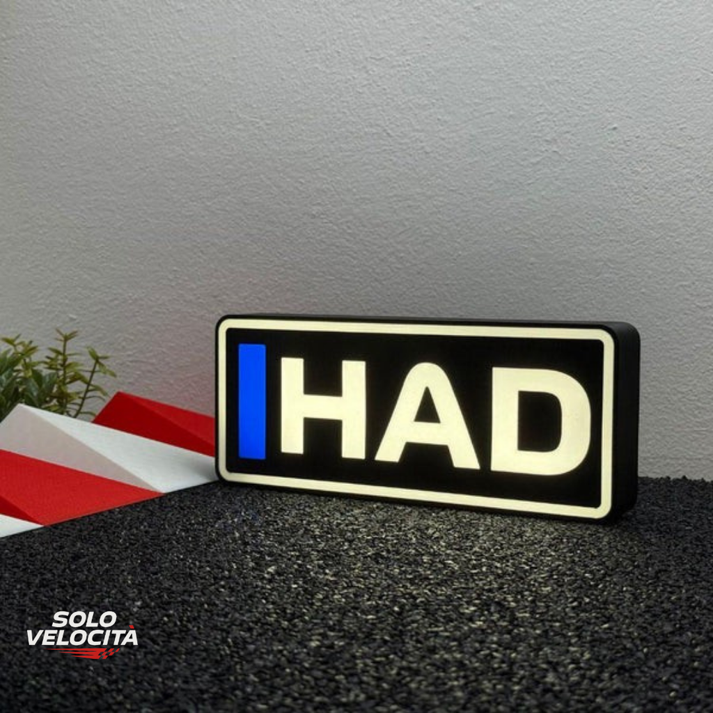 Formula 1 Hadjar – HAD LED Gece Lambası