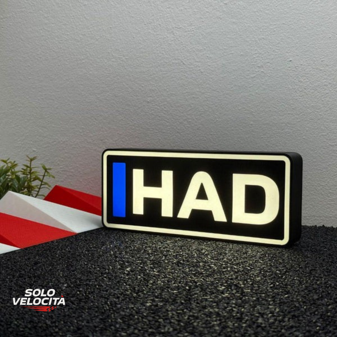 Formula 1 Hadjar – HAD LED Gece Lambası