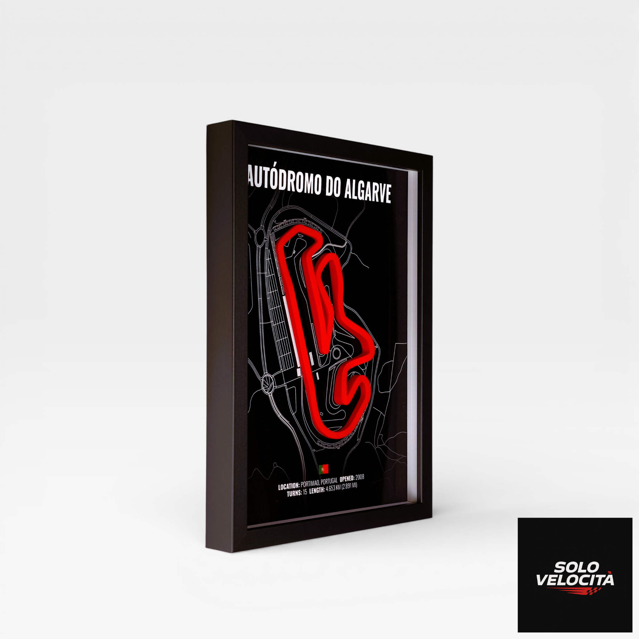 Autódromo Internacional do Algarve – 3D Pist Haritası Çerçeve