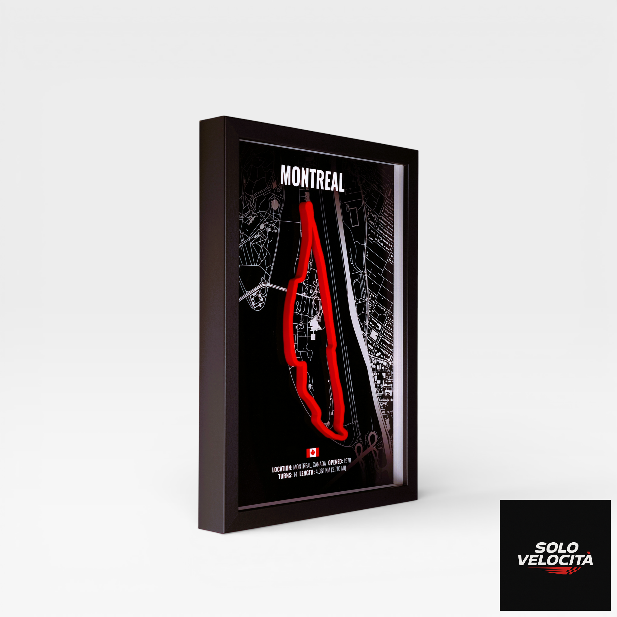 Circuit Gilles Villeneuve (Montreal) – 3D Pist Haritası Çerçeve