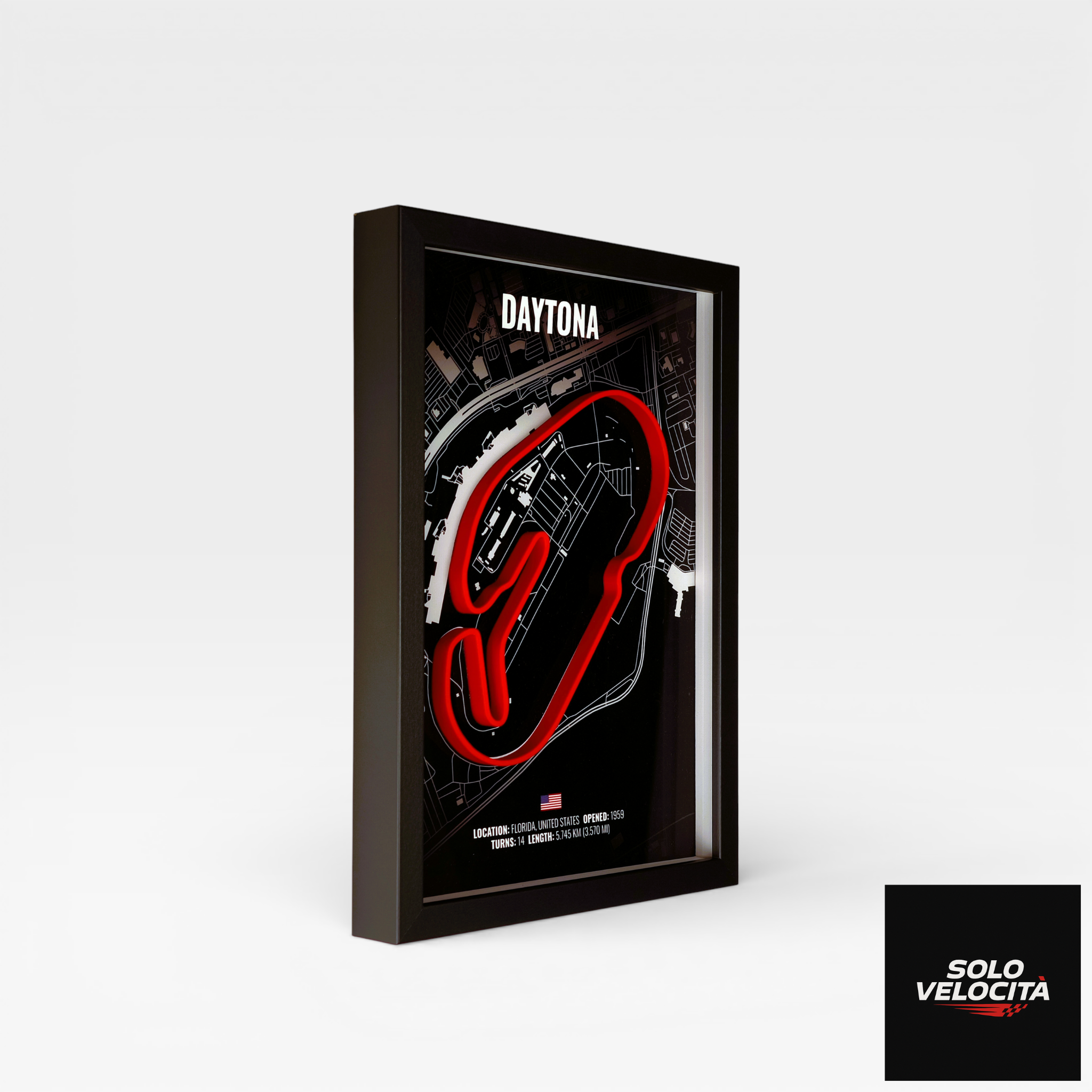 Daytona International Speedway – 3D Pist Haritası Çerçeve