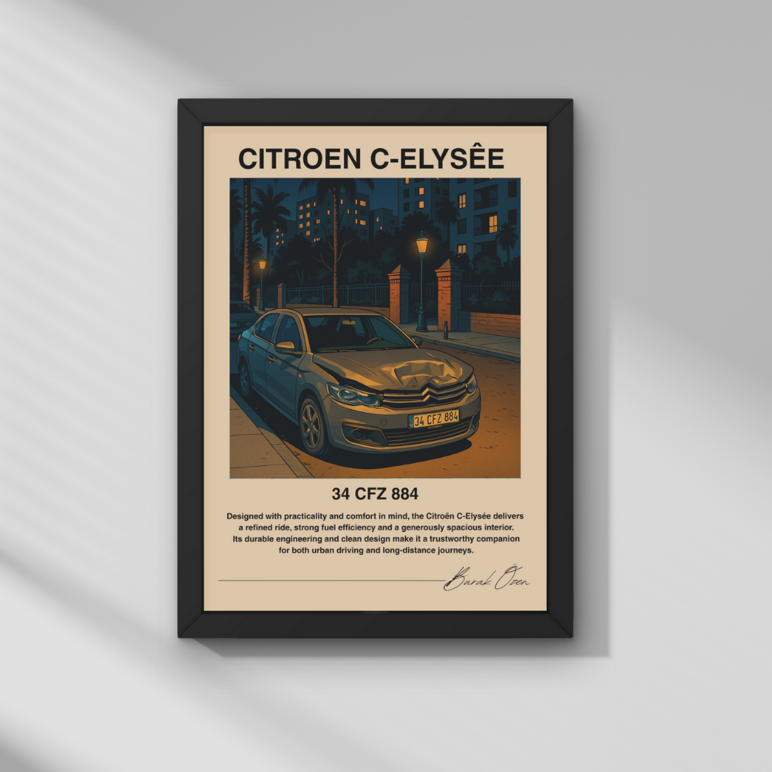 Kişiye Özel Araba Tablosu