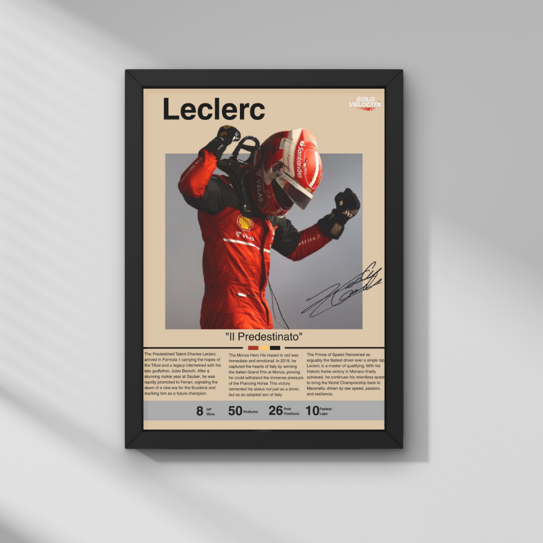Charles Leclerc Tablo
