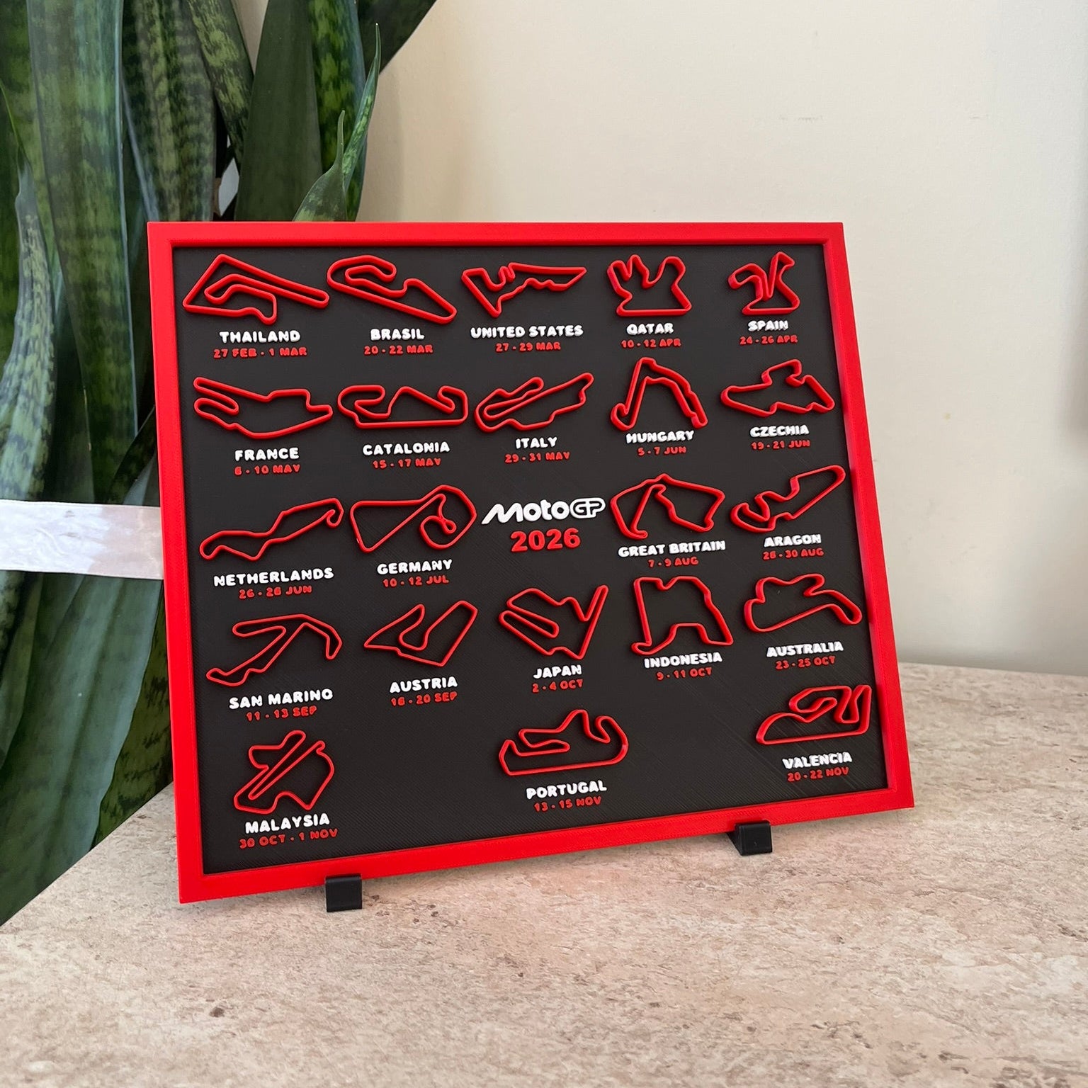 MotoGP 2026 3D Takvim